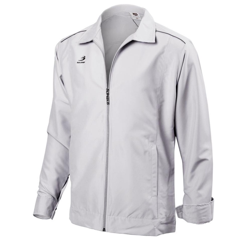เสื้อแจ็คเก็ต เสื้อแทร็กสูท BCS SPORT (T5304) สีเทา