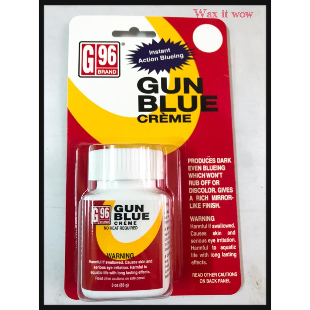 น้ำยารมดำปืน ทาดำปืน Gunblue G96