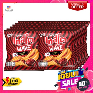 เทสโต เวฟ รสสไปซี่โคเรียนซอส 11 ก. X12 TASTO WAVE SPICY KOREAN SAUCE 11 G. X12