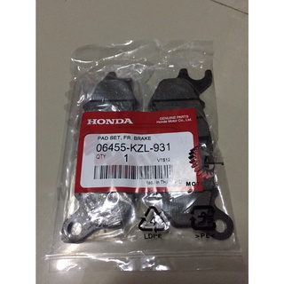 ผ้าเบรคหน้า ผ้าดิสเบรคหน้า รุ่น PCX125-150ปี11-17/ZOOMER-X(ABS)/SCOOPY-iปี12-17/KZL-931