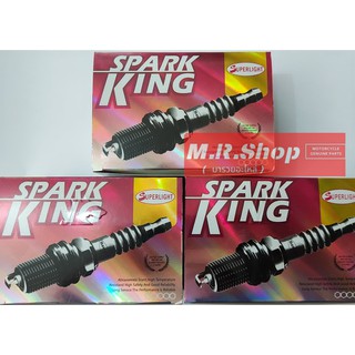 หัวเทียนคุณภาพสูง Spark King แท้100% รับประกันทุกหัว ขายเป็นกล่องละ10ตัว ราคา 190บาทนะครับ