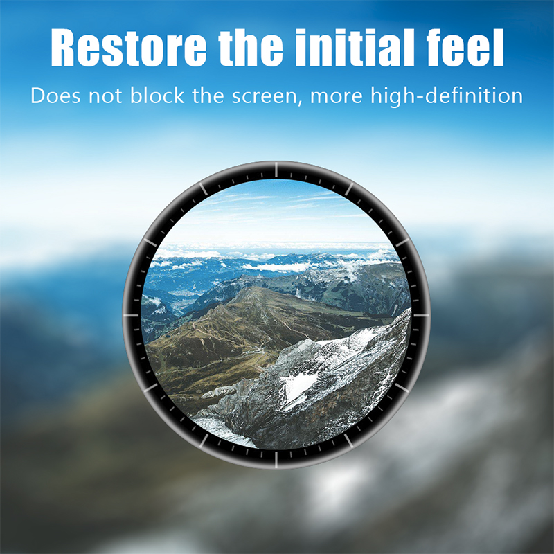 ฟิล์มกันรอยนาฬิกาสมาร์ทวอทช์ สำหรับ Xiaomi Mi Watch - รูปที่ 5