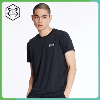 รุ่นล่าสุดสำหรับฤดูร้อนปี 2022  Mens Basic Drycool T-Shirt เสื้อยืด ผู้ชาย สีดำ-01