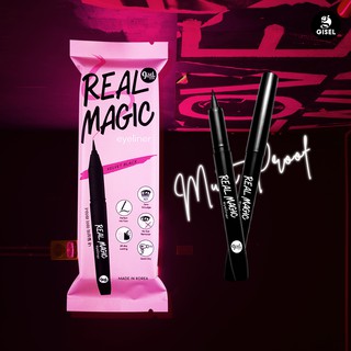 Gisel อายไลเนอร์ Real Magic Eyeliner อายไลเนอ กันน้ำ 100%