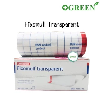 Fixomull Transparent แผ่นฟิล์มใสกันน้ำ ขนาด 10cmx2m [ 5319 ]