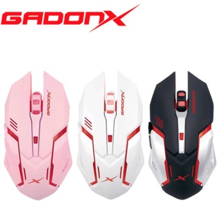 GADONX GWM-X21 mouse wireless gaming (เมาส์ไร้สาย) รับประกัน 1 ปี.