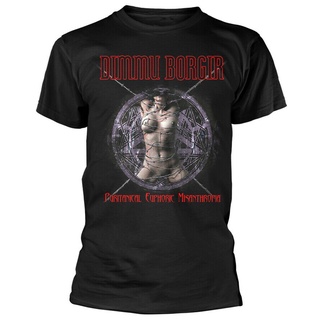 เสื้อยืด พิมพ์ลาย Dimmu Borgir Puritanical S-3 โลหะ สีดํา สําหรับผู้ชาย 294896 S-5XL