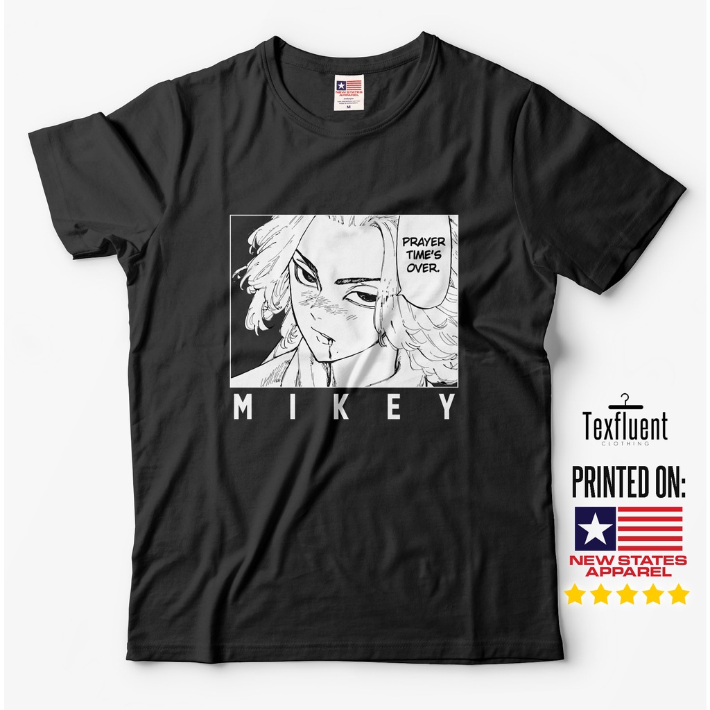 เสื้อยืด Tokyo Revengers Mikey Manjiro Sano อะนิเมะ T เสื้อ Takemichi Hanagaki Touman เสื้อ Unisex