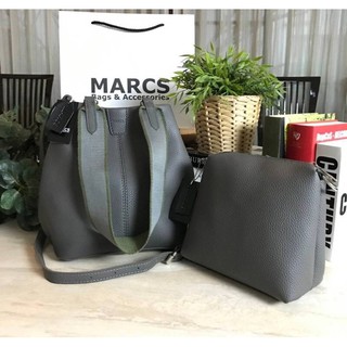 ✔️พร้อมส่ง!✔️ ซื้อ1ได้ถึง2ใบ(!!)MARCS 2WAYS SHOULDER BAG