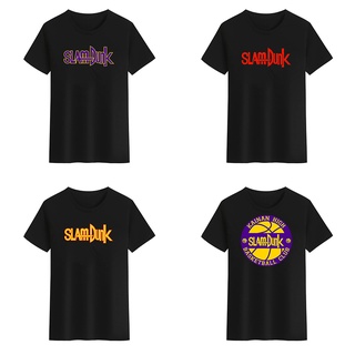 เสื้อยืดคอกลม พิมพ์ลาย Slam Dunk Kainan สีดํา สีขาว สําหรับผู้ชาย และผู้หญิงS-5XL