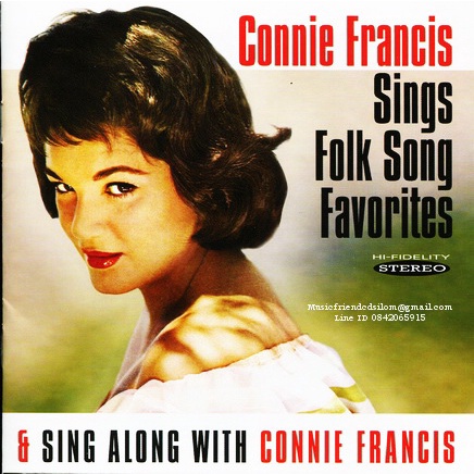 CD,Connie Francis - Sings Folk Song Favorites Sing Along With Connie Francis(2012)(24Bit Mastering)(