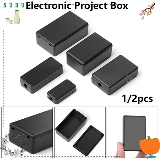 SUHU Waterproof Black Plastic Box, 1 / 2 Pieces