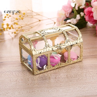 【AG】Vintage Transparent Storage Box Candy Trinket Jewelry Holder Organizer Container