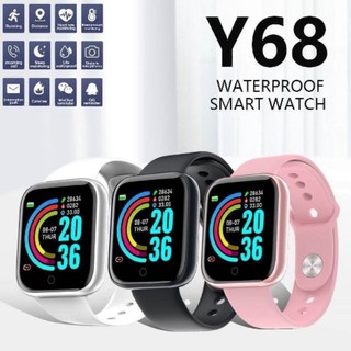 สมาทวอทช์ D20 Smart watch Y68 เหมือน P80 Pro / P70 นาฬิกาอัจฉริยะ นาฬิกาข้อมือ นาฬิกาอัจฉริยะ สมาทวอช ผู้ชาย ผู้หญิง