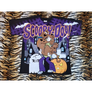 HALLOWEEN🎃 SCOOBY-DOO BOOTLEG MOVIE OVERPRINT CARTOON การ์ตูนสคูบี้ดู