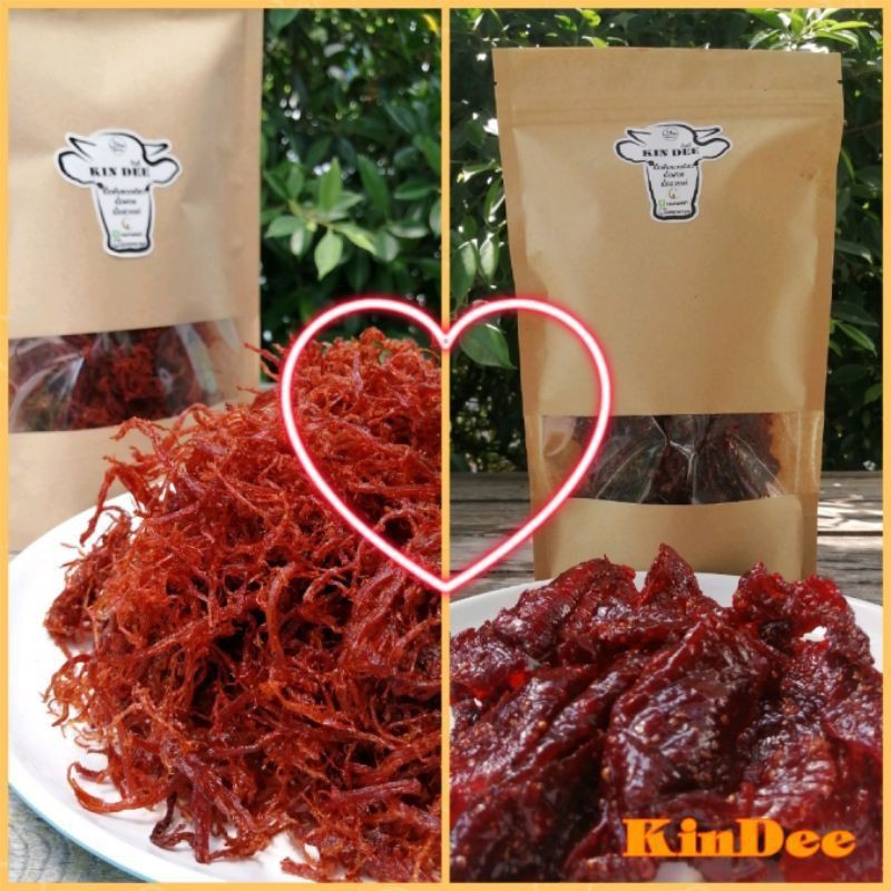 (พิเศษแพคคู่)เนื้อฝอย100g+เนื้อสวรรค์200g จากปกติ296.- ร้านจริงพิกัดร้านอยู่นนทบุรีนะคะ เนื้อฮาลาลสดใหม่ใส่ใจคุณภาพ
