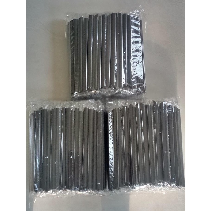 （1ห่อ) หลอดไข่มุก หลอดชาไข่มุก หลอดใหญ่ ห่อฟิลม์ - 5