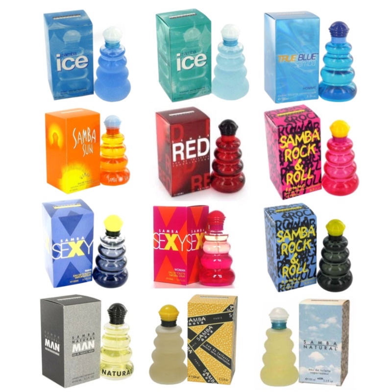 ของแท้✨น้ำหอม Samba EDT 3.3 oz ,100 ml. by Perfumer's Workshop น้ำหอมแซมบ้า ของทั้งชายและหญิง