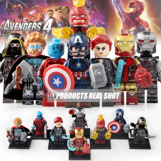 ฟิกเกอร์ Iron Man Nebula Thor War Machine Captain America Avengers 4 Marvel ขนาดเล็ก ของเล่นสําหรับเด็ก WM6056