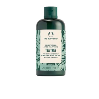 THE BODY SHOP TEA TREE CONDITIONER 250ML เดอะบอดี้ ช็อป ครีมนวดผม ทีทรี 250 มล. ทำความสะอาด พร้อมปรับสมดุลเส้มผม