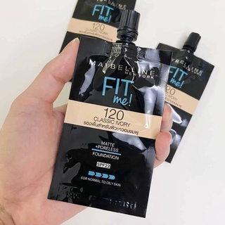 รองพื้น Maybelline Fit me #120 ผิวขาวโทนชมพู ยืนหนึ่งเรื่องความแมทผิวสวย ระหว่างวันคุมมันดี ไม่เยิ้ม! งานผิวดีมาก