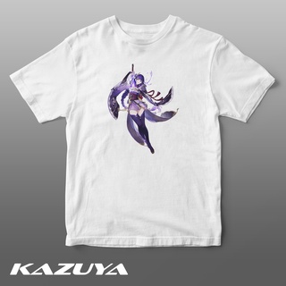 เสื้อยืดผู้ Kazuya TM-0205 GENSHIN IMPACT เสื้อยืด ลายเกมโชกุน S-5XL