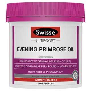 Swisse Ultiboost Evening Primrose Oil 200 Capsules