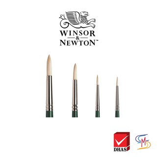 Winsor&amp;Newton พู่กัน พู่กันสีน้ำมัน วินตั้น แบบกลม (เบอร์ 1-6)