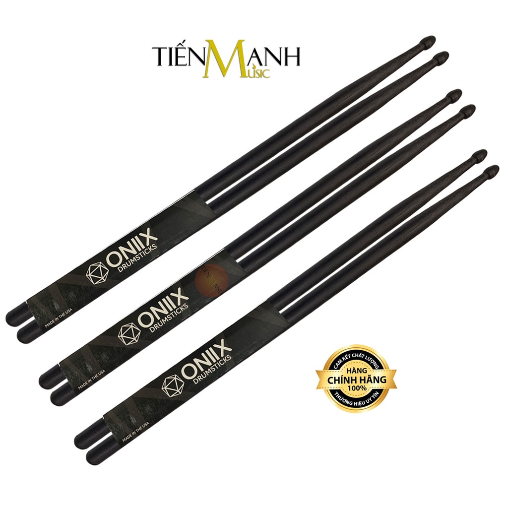 [ของแท้] Zildjian ONIIX 5A, X5A, 7A ไม้ตีกลอง - ไม้ตีด้ามไม้ American Hickory Made In USA