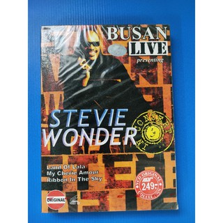 แผ่น VCD เพลง STEVIE WONDER BUSAN  LIVE