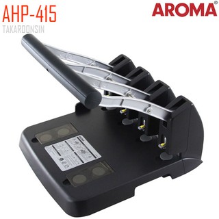 เครื่องเจาะกระดาษ 4 รู ขนาดใหญ่ AROMA AHP-415 ( รุ่นพิเศษเบาแรงถึง 40 % ) เจาะกระดาษได้หนา 150 แผ่น (80 แกรม)
