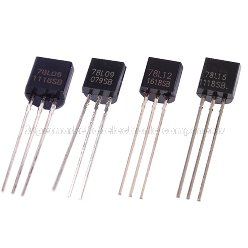 50PCS 78L05 78L06 78L08 78L09 78L12 78L15 78L33 TO-92 TO92 ทรานซิสเตอร์