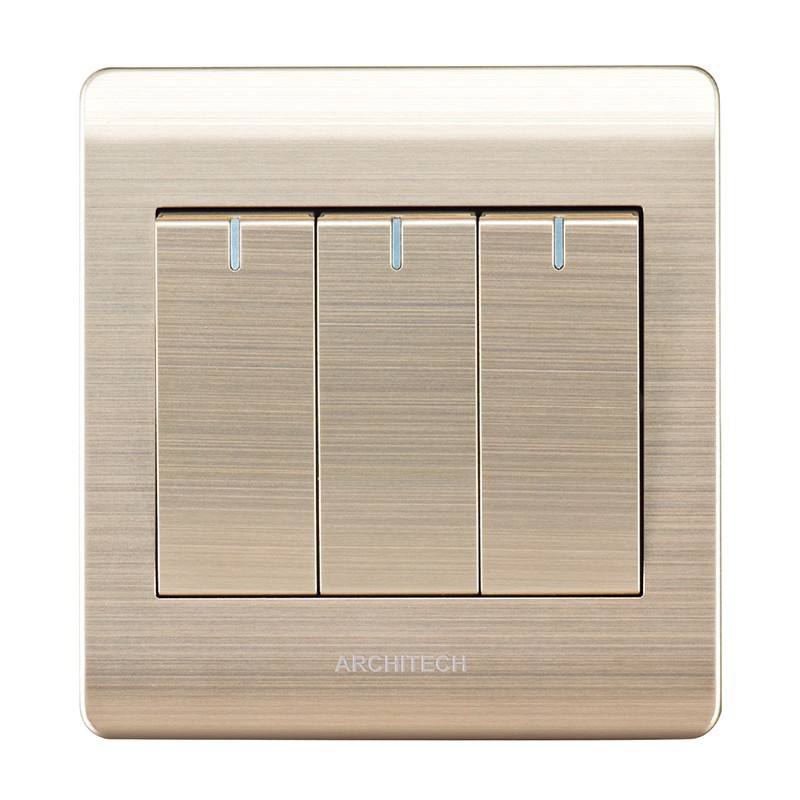 Architech Platinum Triple Switch / 3 Gang