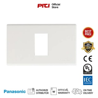 PANASONIC  WEG6801WK หน้ากาก 1 ช่อง สีขาว