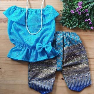 🎀ชุดเสื้อลูกไม้ โจงพิมทอง สีหวานๆค่า🎀
ชุดละ 240-💕
มีไซด์1-7ขวบ (นน.ไม่เกิน25โลค่ะ)💓💓💓