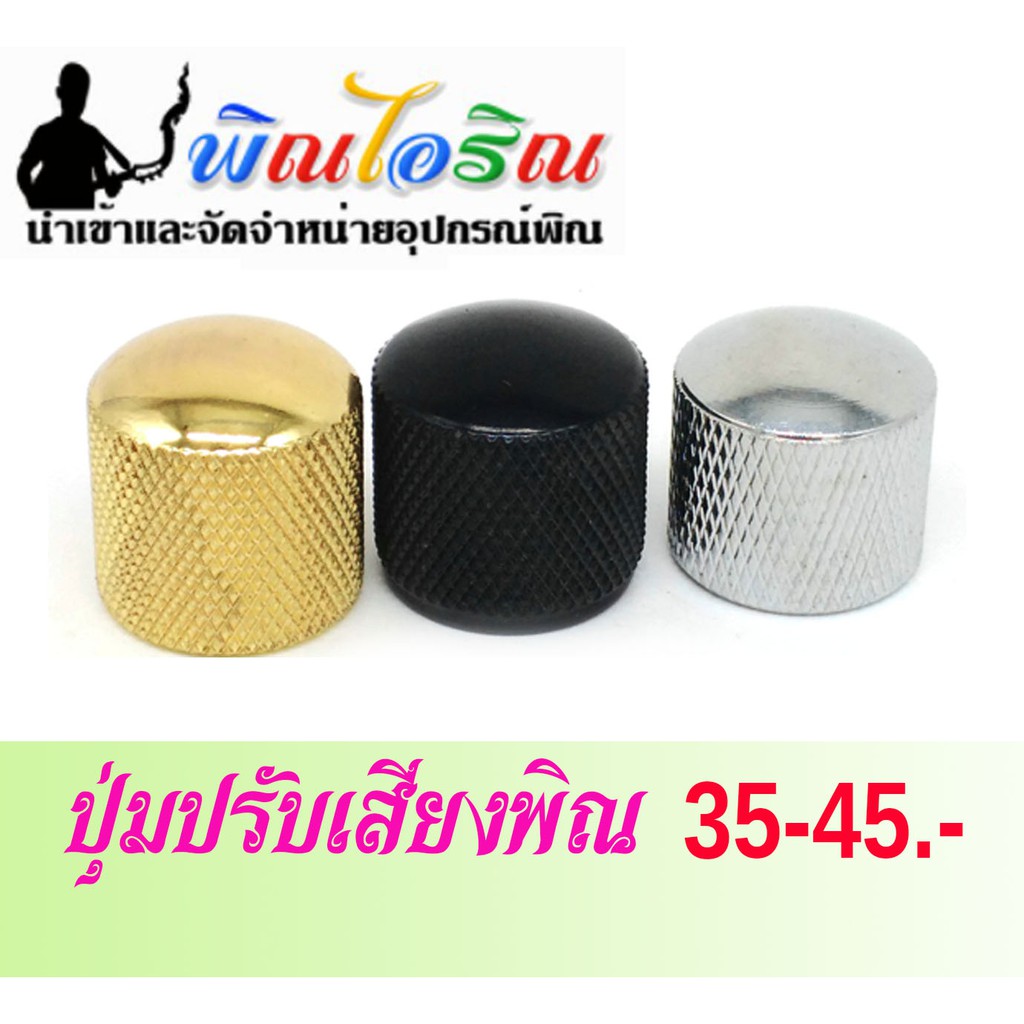 ปุ่มปรับโทนเสียงพิณไฟฟ้าและพิณโปร่งไฟฟ้า