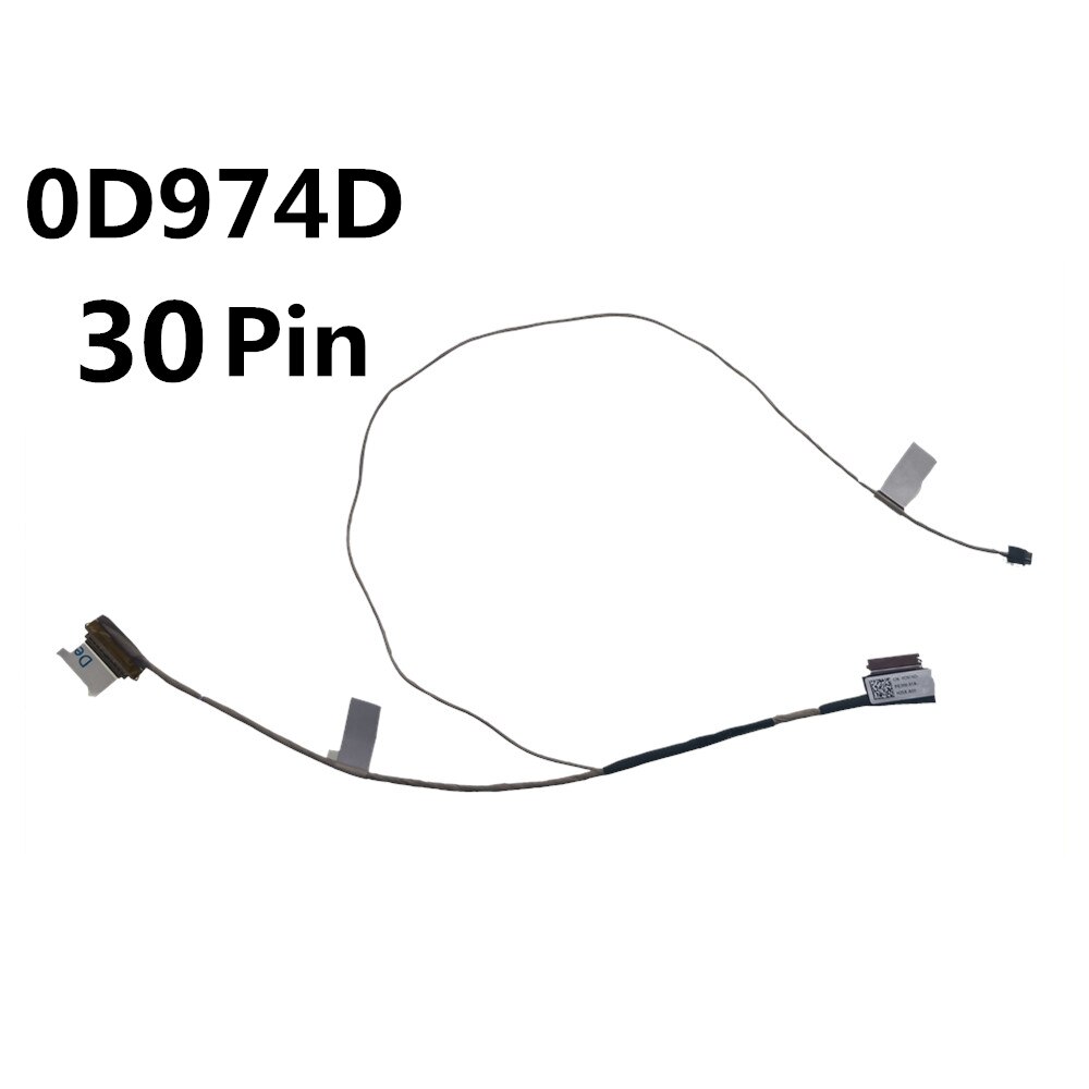 สาย LCD จอแสดงผล Lvds สําหรับ Dell Vostro 5370 V5370 Inspiron 13-5370 0D974D