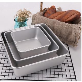 แม่พิมพ์ขนมปั งถาดอบขนม Rectangular Bread Cake Mold Loaf Pan Aluminum Brownie Snow Toast Box Cheese Box Baking Roast Bakeware