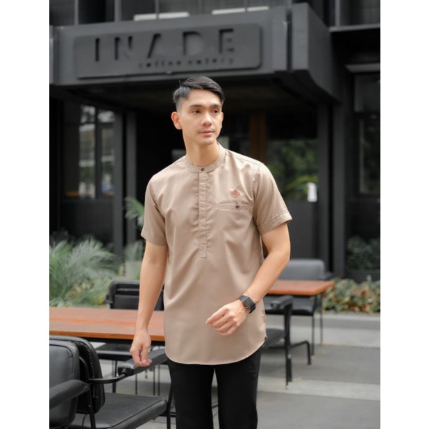 Pakistani Kurta ดั้งเดิมพร้อมแขนสั้น
