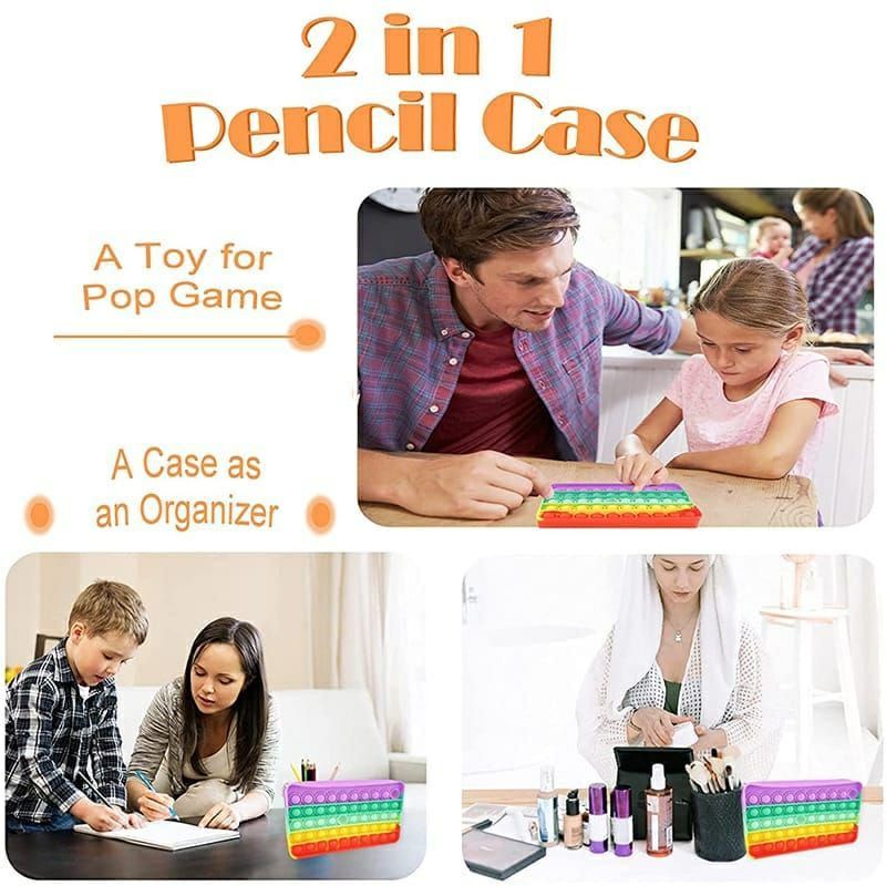 POP IT PENCIL CASE / POP IT PENCIL CASE / POP IT PENCIL CASE MOTIF Pop It PENCIL CASE สี / POP IT PE