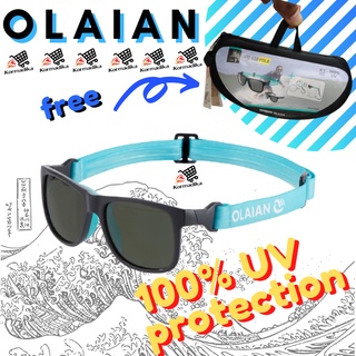 แว่นกันแดด แว่นตากันแดด โต้คลื่น ไคท์เซิร์ฟ วินด์เซิร์ฟ OLAIAN Surfing Sunglasses Suitable Kitesurfing And Windsurfing