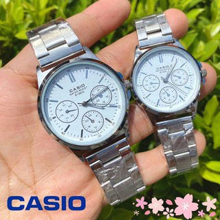 นาฬิกาคู่ นาฬิกาข้อมือ นาฬิกา นาฬิกาCasio มีวันที่ Casio นาฬิกาคาสิโอ คาสิโอ นาฬิกาผู้หญิง นาฬิกาแฟชั่น