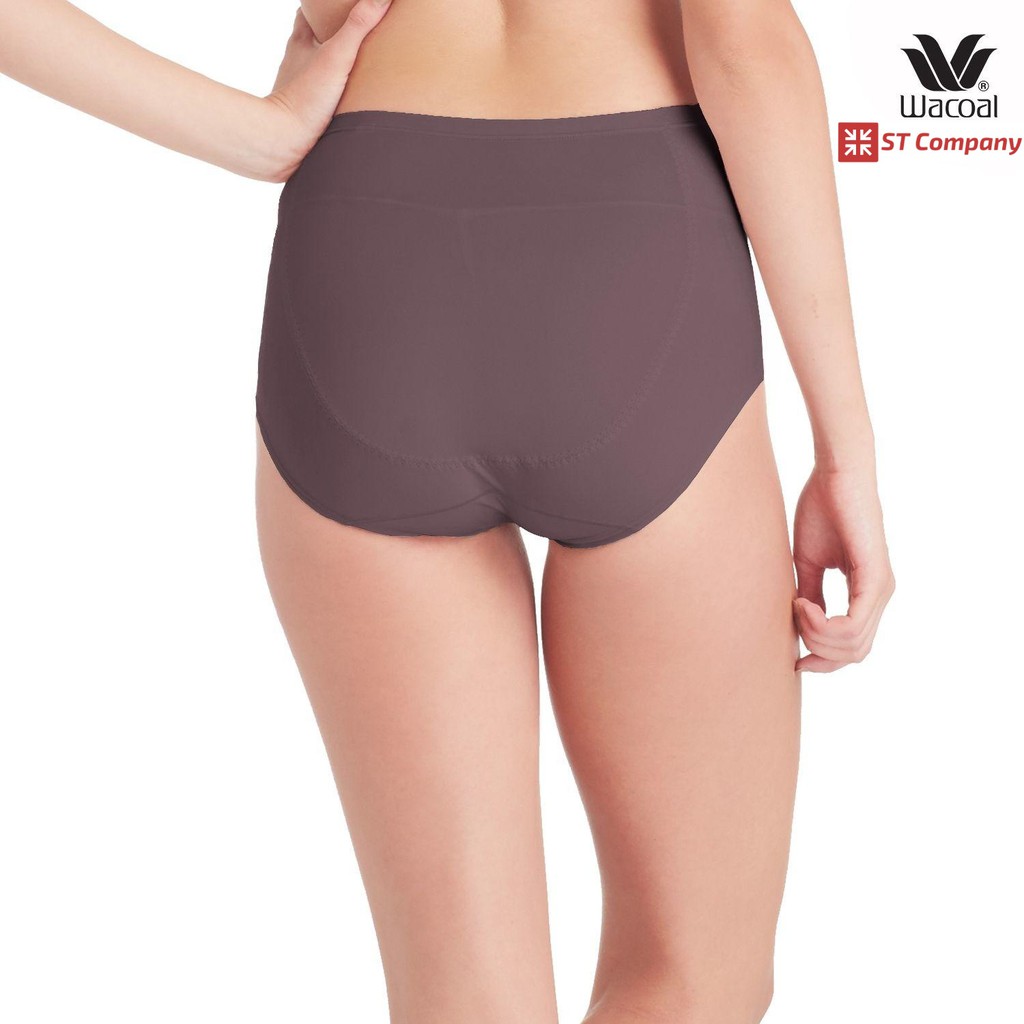 กางเกงใน Wacoal U-Fit Extra Panty ทรง Short (เต็มตัว) รุ่น WU4838 สีน้ำตาล 1 ชิ้น กางเกงในผู้หญิง วาโก้ กระชับก้น ก้น