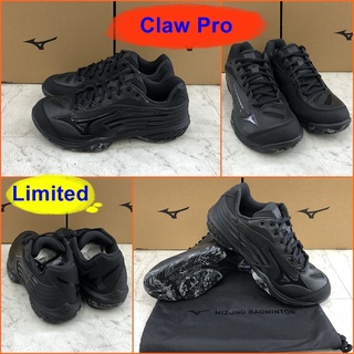 Mizuno Wave Claw Pro ยอดรองเท้าแบดมินตัน รุ่นลิมิเต็ด ยอดนิยม สีคมเข้ม นุ่มใส่สบายเท้า เบา น่าใช้ไม่ซ้ำใคร 71GA220000