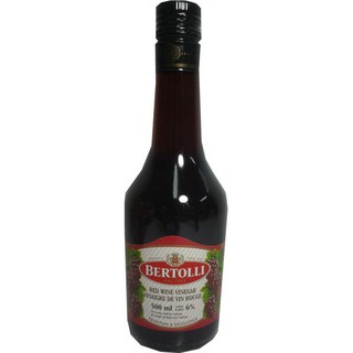 Bertoli Red Wine Vinegar 500ml เบอร์โทลีน้ำส้มสายชูไวน์แดง 500 มล