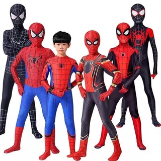 ชุดจั๊มสูท คอสเพลย์ One Piece Spiderman สําหรับเด็กผู้ชาย