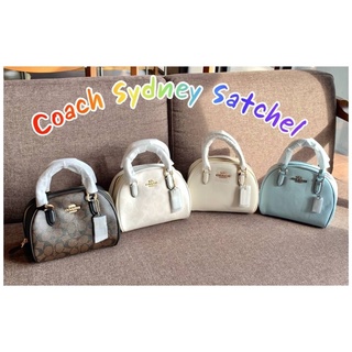 COACH SYDNEY SATCHEL BAGเทียบแท้ ถ่ายจากใบจริง