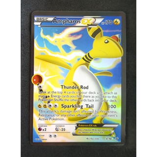 Ampharos EX 87/98 เดนริว Pokemon Card Vivid Series ภาษาอังกฤษ