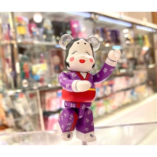 👘พร้อมส่ง👘 BEARBRICK Okame 100%(ของเเท้!! Medicom Toy)