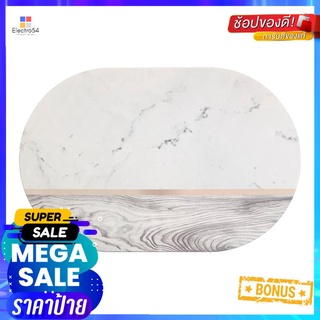 พรมหินเช็ดเท้า HOME LIVING STYLE WOODEN 39X60 ซม. สีขาวDIATOMITE BATH MAT HOME LIVING STYLE WOODEN 39X60CM WHITE